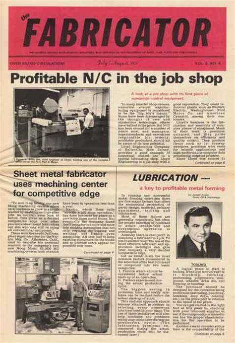 the fabricator newspaper